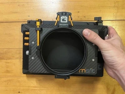 Caixa fosca brilhante Tangerine Misfit Kick 114 mm traseira. Duas bandejas. Estilo LMB. - Imagem 1 de 4