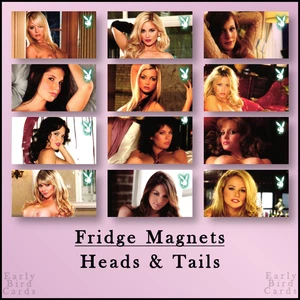 2020 Playboy HEADS & TAILS Collection 1-100 / KÜHLSCHRANKMAGNETE / Pick Magnet - Bild 1 von 181