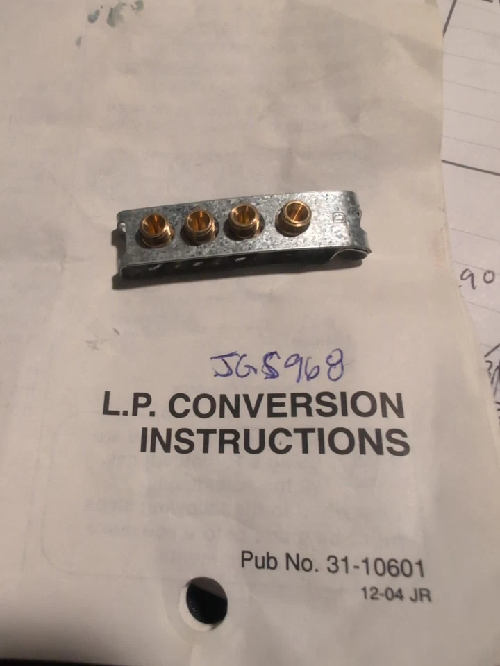 GE LP Propane Conversion Kit Orifices For Model JGS968 Foto 1 de 1