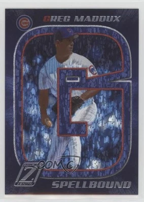 Donruss Zenith Spellbound Greg Maddux 2005 #S-1 Salón de la fama Foto 1 de 2