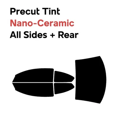 Película de ventana precortada coche nano tinte cerámico para Chrysler Sebring 2001-2006 cupé Foto 1 de 4