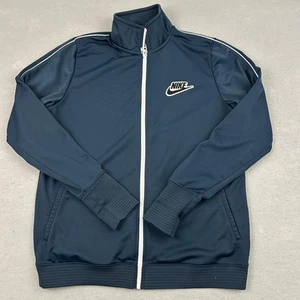 Nike Jacke Herren Extra Large Navy Blau Track Full Zip Swoosh Logo Sport Retro - Bild 1 von 7