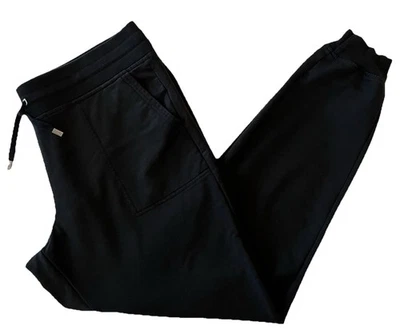 Pantalones de chándal Lauren Ralph Lauren Active Athleisure negros cordón suave (grandes) Foto 1 de 4