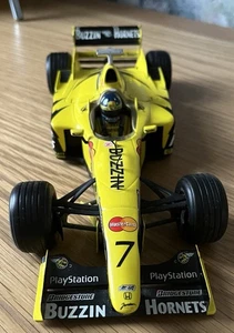 1:18 scale Hot Wheels die-cast Jordan No 7 car driven by Damon Hill in 1999. - Picture 1 of 6