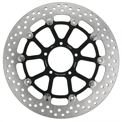 Disco de freno delantero derecho MG para Ducati 848 Streetfighter 2012-2015 (21-205-A-BK-T) Foto 1 de 3