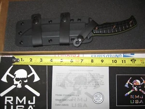 NEW IN BOX RMJ USA COMBAT AFRICA 80CrV2 SNIPER GREEN MEFP BLACK - Picture 1 of 7