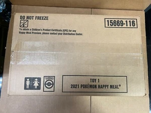 2021 McDONALD'S Pokemon Cards Entire Case 150 Packs Brand New Sealed - Picture 1 of 17