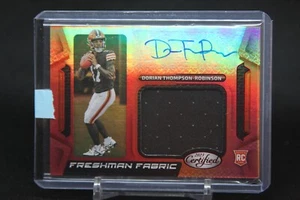 2023 Panini Certified - Freshman Fabric Dorian Thompson-Robinson #FFMS-10 /55 - Picture 1 of 2