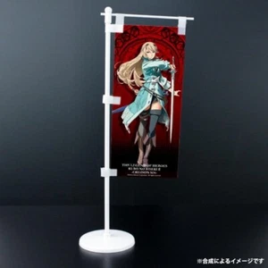 Legend Of Heroes Kuro No Kiseki Mini Bandera Bandera Elaine Auclair 90x200mm Falcom - Imagen 1 de 2