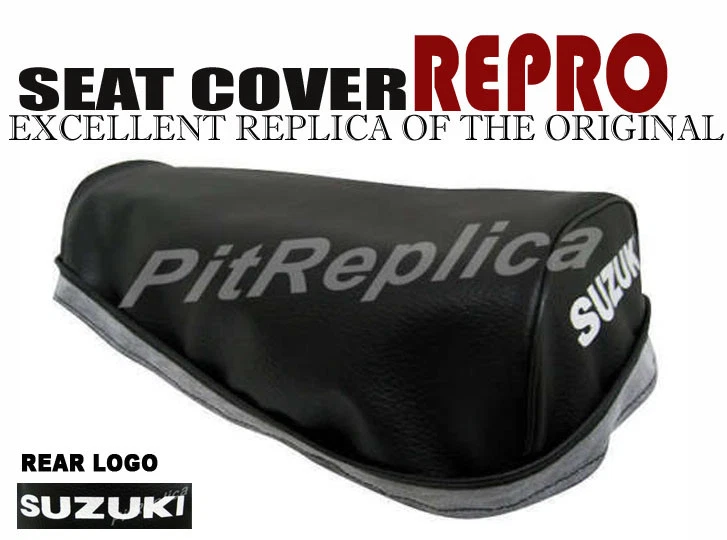 SUZUKI SEAT SADDLE COVER TM75 L/M/A 1974 1975 1976 [CSTL]                        - Imagem 1 de 4