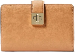 Kate Spade Geldbörse Damen Phoebe Medium Compact Bifold Wallet W0P Tiramisu Mousse - Bild 1 von 3