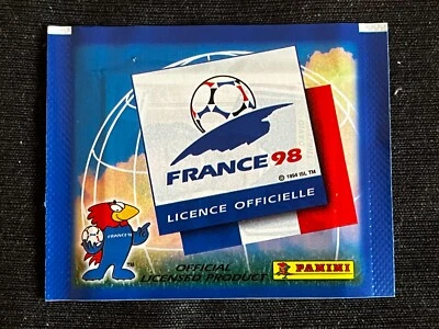 PANINI POCHETTE PACKET TUTEN BUSTINA WORLD CUP WC FRANCE 98 1998 SEALED RARE - Photo 1/2