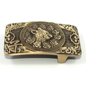 Solid Brass Mouse Belt Buckles Tongue Pin Belt Buckle Fits For 1.5 INCHES Belt - Picture 1 of 3