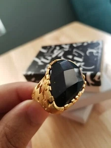 Tiklari women's bronze plated 24k MOROCCAN/TURKISH inspired ring .. - Picture 1 of 6
