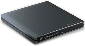 Techpulse120 USB 3.0 Tipo-C Grabadora Blu-ray Externa 3D M-Disc BDXL 100 GB Aluminio Gris - Imagen 1 de 8