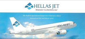 Airline Timetable - Hellas Jet - 24/06/03 - A320 SX-BVA Cover Image - Picture 1 of 1