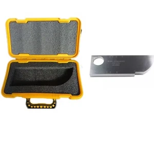 Calibration Test Block 1018 Carbon Steel 1.5mm/3mm for Ultrasonic Flow Detector - Picture 1 of 15