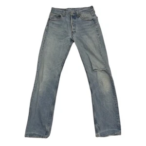 jeans uomo levis 501 vintage made in usa w29 l32 colore blu - Foto 1 di 10