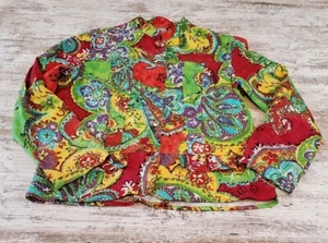 Damen Chicos Jacke Knopf Mehrfarbig Größe 2 - Bild 1 von 7