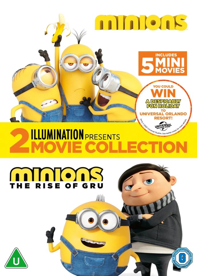 Minions: 2-Movie Collection [U] DVD - Image 1 of 1