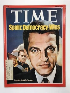 Time Magazine June 27, 1977 -Premier Adolfo Suarez, Spain -full magazine - Imagen 1 de 3