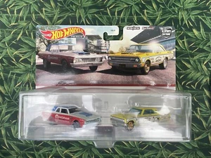 2023 Hot Wheels Car Culture ‘63 Plymouth Belvedere & '65 Dodge Coronet 2 Pack - Picture 1 of 6