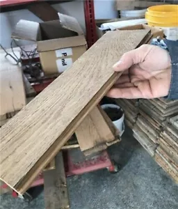 Reclaimed Dirty Top Oak Wood Flooring, Kiln Dried Hardwood Floor Tongue Groove z - Picture 1 of 6