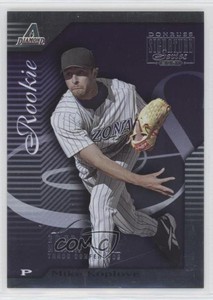 2001 Donruss Signature Series /10 Mike Koplove #174 Rookie RC