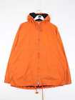 Vintage Gap Jacket Mens Medium Orange Windbreaker Hooded