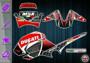 Honda MSX 125 Aufkleber - MSX Grafikkit - Grom Aufkleber - MSX Wrap - Tüllenfolie - Bild 1 von 2
