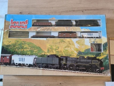 Coffret 738000 jouef Locomotive vapeur 231 C 74 Dépôt La Chapelle ho train sncf - Photo 1/4