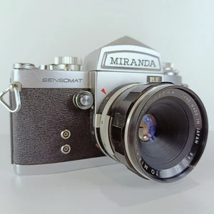 MIRANDA SENSOMAT RE 35mm SLR film Camera With 50mm F2.8 Lens Full Working Order - Picture 1 of 19