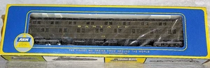 AHM Train 6281 Santa Fe 1920 Duplex Schlafwagen zusammengebaut Spur HO mit Karton - Bild 1 von 3
