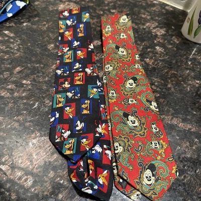 Corbata de cuello para niños Mickey Mouse Pato Donald Goofy Pluto Foto 1 de 4