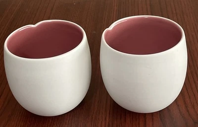 2 tazas Nespresso Original Collection Lungo malva y blanco 10 oz Foto 1 de 4