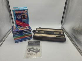 Mattel Electronics Intellivision Console 2609 With 8 Boxed Games
