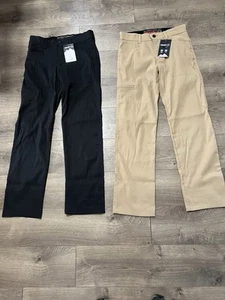 2 Pairs Wrangler All Terrain Utility Pants Size 12 New - Picture 1 of 8