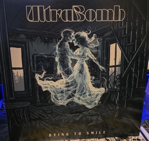 Ultrabomb 'Dying To Smile' White Vinyl LP - Very Rare - Picture 1 of 2