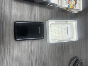 Polaroid ZIP Photo Mini Printer (Black) Zink Wireless Photo Printer + 2 PaperBox - Picture 1 of 3