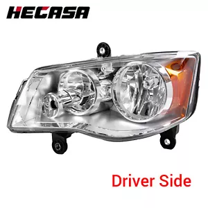 Headlight Left Driver For 11-20 Dodge Grand Caravan/08-16 Chrysler Town Country - Picture 1 of 13