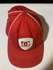 DG Hat Flex Fit S-M Red White Pre-Owned HT 70+117