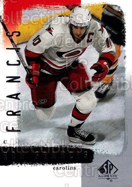 2000-01 SP Authentic #16 Ron Francis - Image 1 of 1