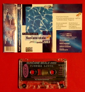 SUNCANE SKALE PJESMA LJETA YUGOSLAVIA SERBIA MONTENEGRO BOSNIA CASSETTE TAPE - Picture 1 of 2