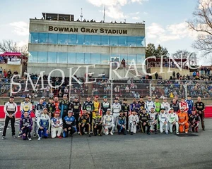 CHASE ELLIOTT + ALL DRIVERS 2025 BOWMAN GRAY 13X19 GLOSSY POSTER - Picture 1 of 1
