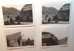 4 Original Snapshots Jane Mansfield & Bob Hope at 71st Infantry Division RRP 846 - Picture 1 of 6