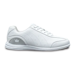Brunswick Mystic White/Silver Youth Girls Bowling Shoes - Picture 1 of 2