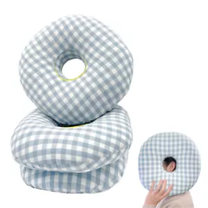 Ear Hole Pillow Piercing Ear Pillow Donut for Side Sleepers Elders Pain Relief - Picture 1 of 14