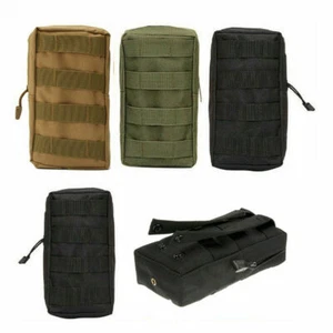 Borsa tattica molle vita borsa confezione cintura escursionismo militare EDC utilità strumento tasca - Foto 1 di 14