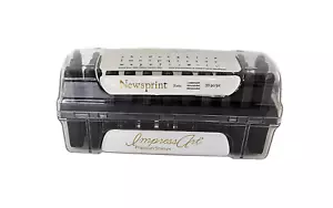NEU ImpressArt Premium Zeitungspapier Buchstaben Metall Stempel Kleinbuchstaben 3 mm 33 Stück - Bild 1 von 9