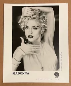 Madonna - RARA FOTO PUBBLICITARIA 8x10 promo bianco e nero '90 - Foto 1 di 2